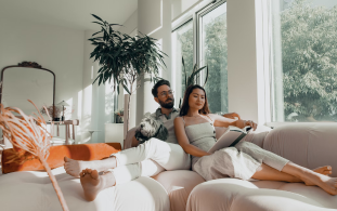 Win $20,000 - Couple on Couch Win $20,000 - Couple on Couch